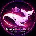 BLACKPINK WHALE CRYPTO TRADING logo