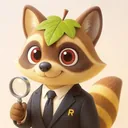 크립토하는 라쿤 logo